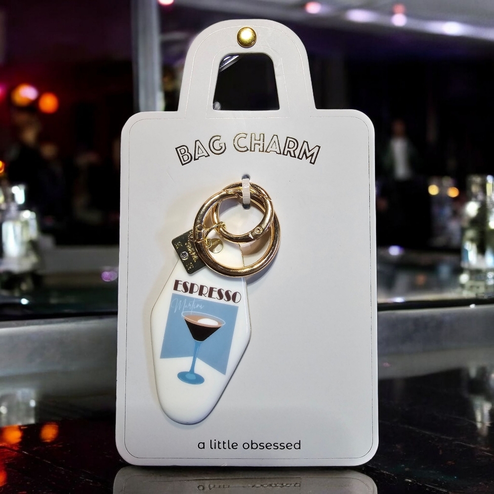 Espresso Martini Bag Charm